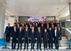 พังงา -“สัญจัย จันทร์ผ่อง“ผู้ตรวจการอัยการลงพื้นที่ตรวจติดตามการปฏิบัติราชการของสำนักงานอัยการในพื้นที่ภาค 8 วางนโยบายความร่วมมือกันในการพัฒนาองค์กรอัยการ